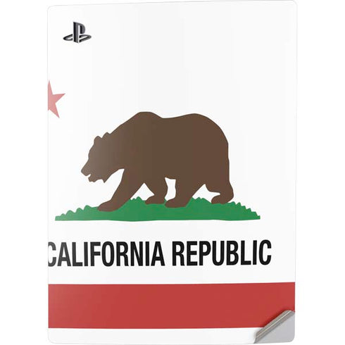 California Republic PS5 Digital Edition Console Skin